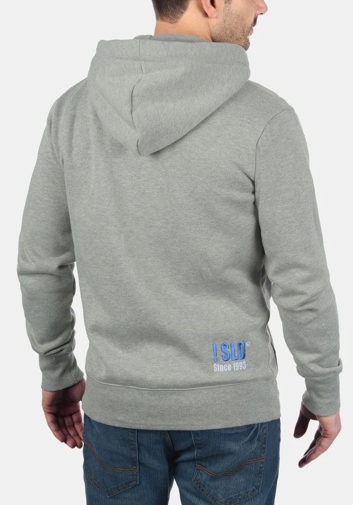 Top 10 ⌛ Solid SDBENNZIP - Sweat à Capuche Zippé - Light Grey Melange 😉 2 Top 10 ⌛ Solid SDBENNZIP - Sweat à Capuche Zippé - Light Grey Melange 😉 – Image 2