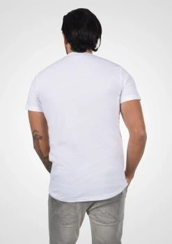 De gros ✔️ Solid SDTEE - T-shirt Imprimé - White 🎉 -Solid Soldes 0150718ca64743858e2945b7e1fa9bff
