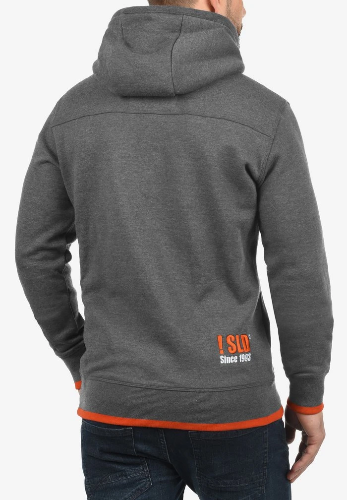 Remise ✔️ Solid SDBENJAMINHOOD - Sweat à Capuche - Light Grey 👍 2 Remise ✔️ Solid SDBENJAMINHOOD - Sweat à Capuche - Light Grey 👍 – Image 2