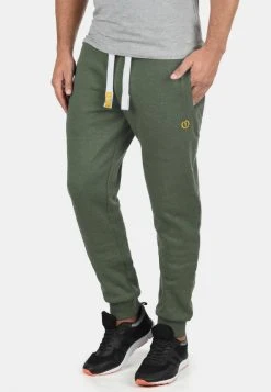 Bon marché ⭐ Solid SDBENN - Pantalon De Survêtement - Olive 🌟