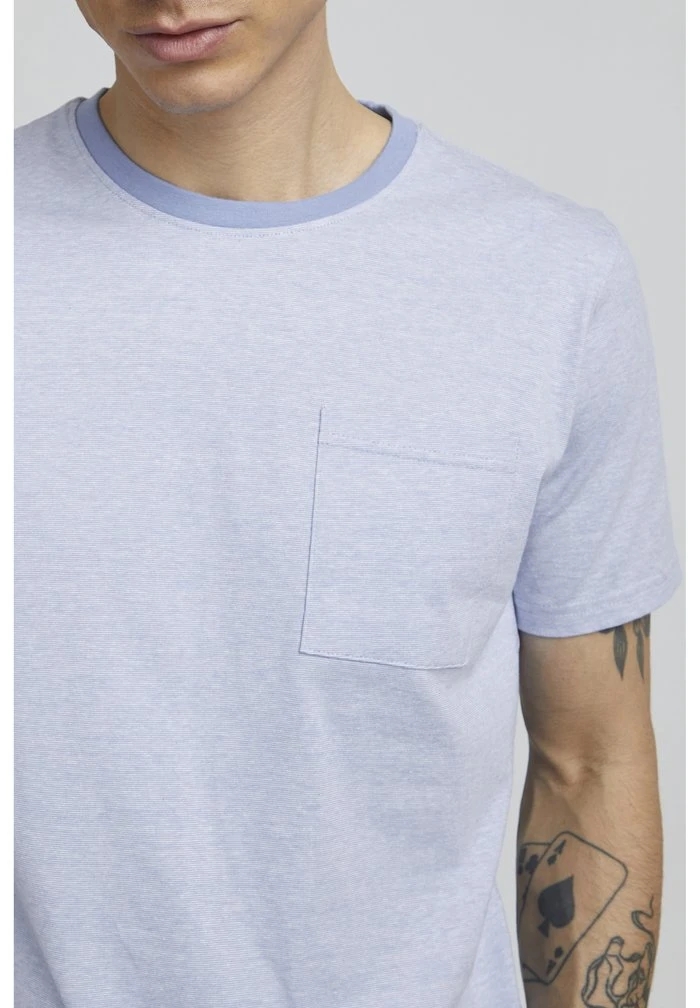 Le moins cher ✔️ Solid SDANTON SS - T-shirt Basique - Granada Sky 😀 4 Le moins cher ✔️ Solid SDANTON SS - T-shirt Basique - Granada Sky 😀 – Image 4