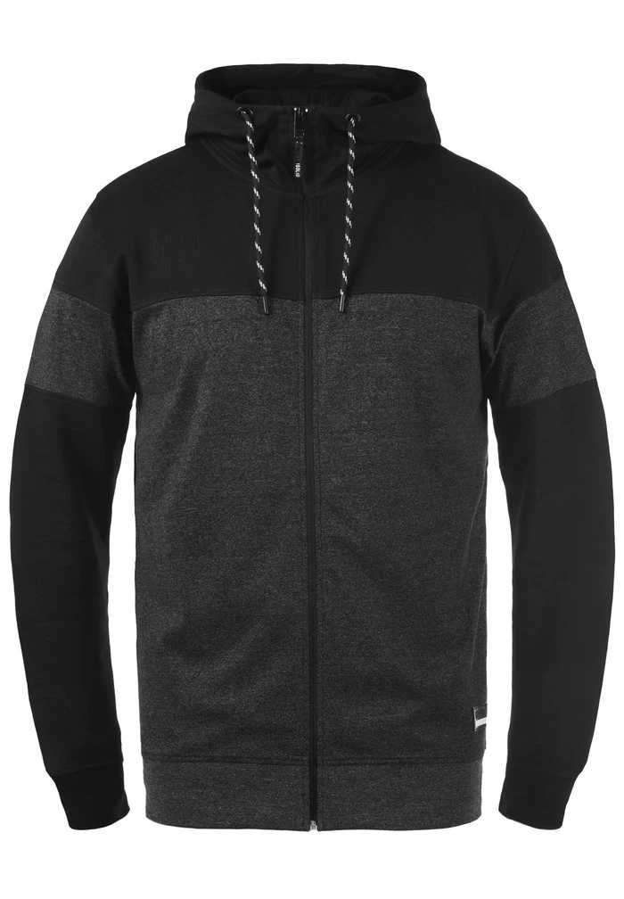 Grosses soldes 🤩 Solid SDBARIS - Sweat à Capuche Zippé - Black 👍 5 Grosses soldes 🤩 Solid SDBARIS - Sweat à Capuche Zippé - Black 👍 – Image 5