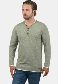 Grosses soldes ⌛ Solid SDBELAGOS - T-shirt à Manches Longues - Dusty Olive 🔔