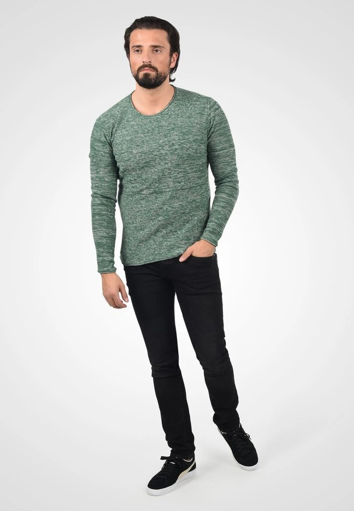 Nouveau ❤️ Solid SDKNIT - Pullover - Hun Gr M 😍 2 Nouveau ❤️ Solid SDKNIT - Pullover - Hun Gr M 😍 – Image 2