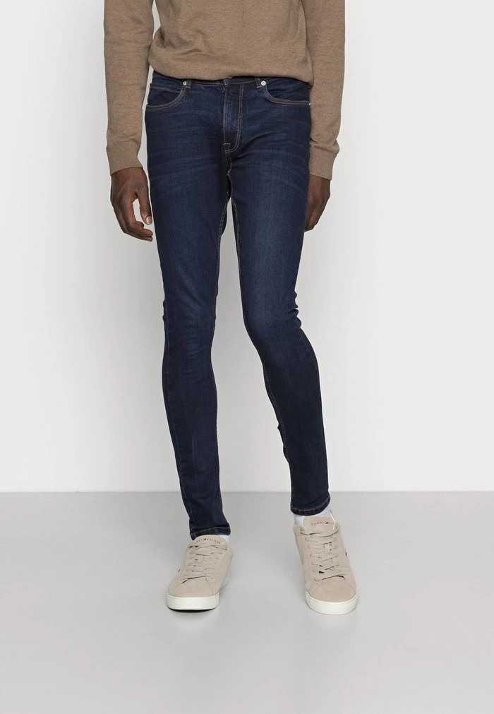 Grosses soldes 🎁 Solid SCOTT - Jeans Skinny - Dark Blue Denim 💯 1 Grosses soldes 🎁 Solid SCOTT - Jeans Skinny - Dark Blue Denim 💯