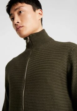 Bon marché 😀 Solid SHAD ZIP - Gilet - Rosin 🔔 -Solid Soldes 069b2a4ff89e4fd087e09c3af95f95e2