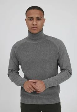 Meilleure vente 😀 Solid SDTASH TURTLE NECK 21105737 - Pullover - Gray Melange 👍