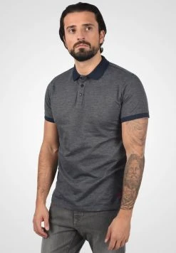 Nouveau ❤️ Solid SDNEDAL - Polo - Insignia Blue Melange ⌛