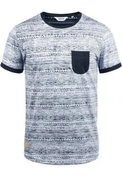 Offres 💯 Solid SDINGO - T-shirt Imprimé - Blue 🌟 9 Offres 💯 Solid SDINGO - T-shirt Imprimé - Blue 🌟 -Solid Soldes 07d76e890fa34ddc9ba00bbc16867595