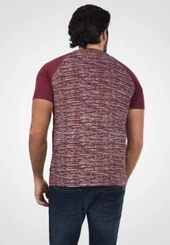 Promo 😉 Solid SDMEVIO - T-shirt Imprimé - Wine Red 🛒 -Solid Soldes 08043e714c8348ea99349e8bdbf4f554