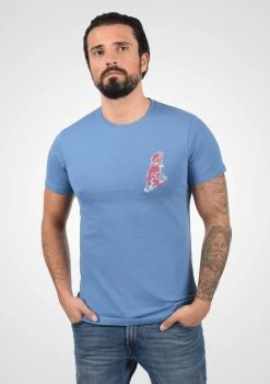 De gros ⭐ Solid SDTEE - T-shirt Imprimé - Federal Bl ⭐