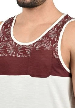 Remise ⭐ Solid SDFLO - Débardeur - Wine Red 😉 -Solid Soldes 099a46a349674a1b80dcbf4f86bc04f4