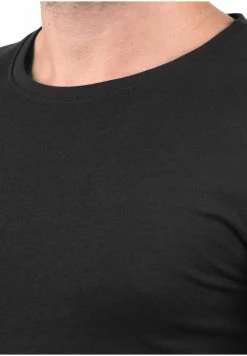 Budget ❤️ Solid SDBASAL - T-shirt à Manches Longues - Black ⭐ -Solid Soldes 0a6021ecbe2943ed9da6dc25e4b2d304