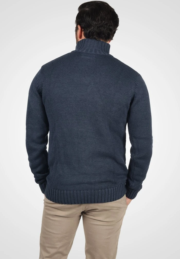 Le moins cher 💯 Solid SDPIROY - Pullover - Dark Blue 😉 2 Le moins cher 💯 Solid SDPIROY - Pullover - Dark Blue 😉 – Image 2