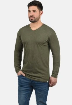 Coupon ⭐ Solid SDBEDA - T-shirt à Manches Longues - Ivy Green ✨