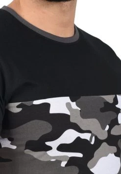 Budget ✨ Solid SDCALLUX - T-shirt Imprimé - Black Grey 🧨 9 Budget ✨ Solid SDCALLUX - T-shirt Imprimé - Black Grey 🧨 -Solid Soldes 0c4c7d1ce987479aa94d2cf917d8dd28