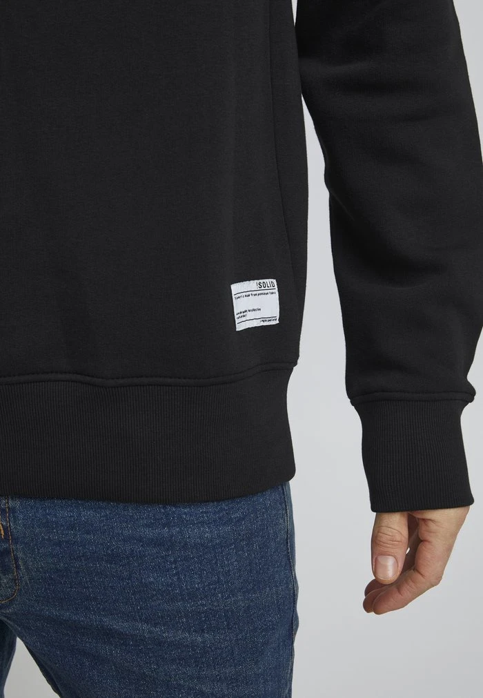 Offres ✨ Solid SDLENZ CREW - Sweatshirt - True Black ✔️ 5 Offres ✨ Solid SDLENZ CREW - Sweatshirt - True Black ✔️ – Image 5