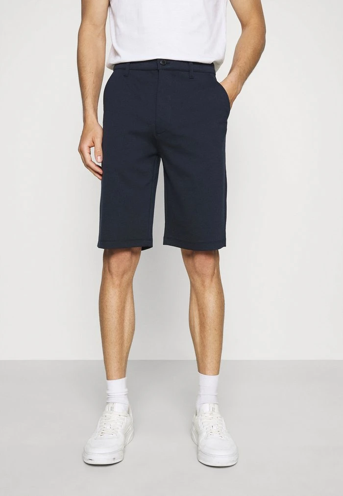 Le moins cher ❤️ Solid BARRO BASIC - Short - Insignia Blue ⌛ 1 Le moins cher ❤️ Solid BARRO BASIC - Short - Insignia Blue ⌛