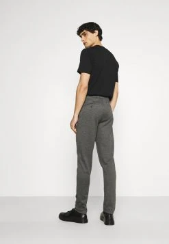 Vente flash 😀 Solid SDDAVE BARRO - Pantalon Classique - Medium Grey Melange 🤩 -Solid Soldes 0ec4f8b92b9643a8b3ee03dfadfdea7a
