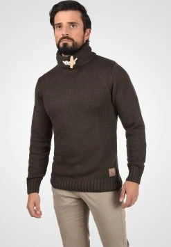 Meilleur prix 🤩 Solid SDPIZI - Pullover - Coffee 💯