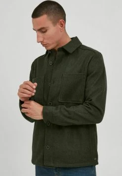 Meilleure affaire ❤️ Solid LIAM - Veste Mi-saison - Deep Forest Melange 👍