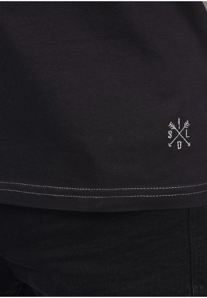 Top 10 ⌛ Solid SDMINGO - T-shirt Imprimé - Mid Grey 🥰 6 Top 10 ⌛ Solid SDMINGO - T-shirt Imprimé - Mid Grey 🥰 – Image 6