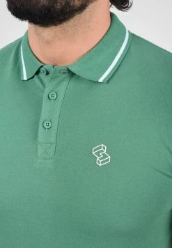Sortie 🌟 Solid SDTEE - Polo - Bottle Green 🧨 -Solid Soldes 11203f562bff4e4da49653897c0ab23e