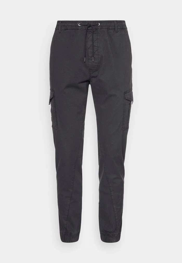 Offres ⌛ Solid ANDERS ELASTICATED - Pantalon Cargo - Black 🤩 4 Offres ⌛ Solid ANDERS ELASTICATED - Pantalon Cargo - Black 🤩 – Image 4