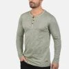 Offres ⭐ Solid MIGOS - T-shirt à Manches Longues - Dusty Olive 🌟