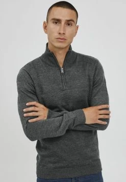 Offres 🛒 Solid SDBAMARO - Pullover - Medium Grey Melange ⭐