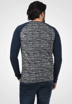 Top 10 😉 Solid SDMEVAN - T-shirt à Manches Longues - Insignia Blue 🔥 -Solid Soldes 1341b378931e4733a2aa987f9d3537d0