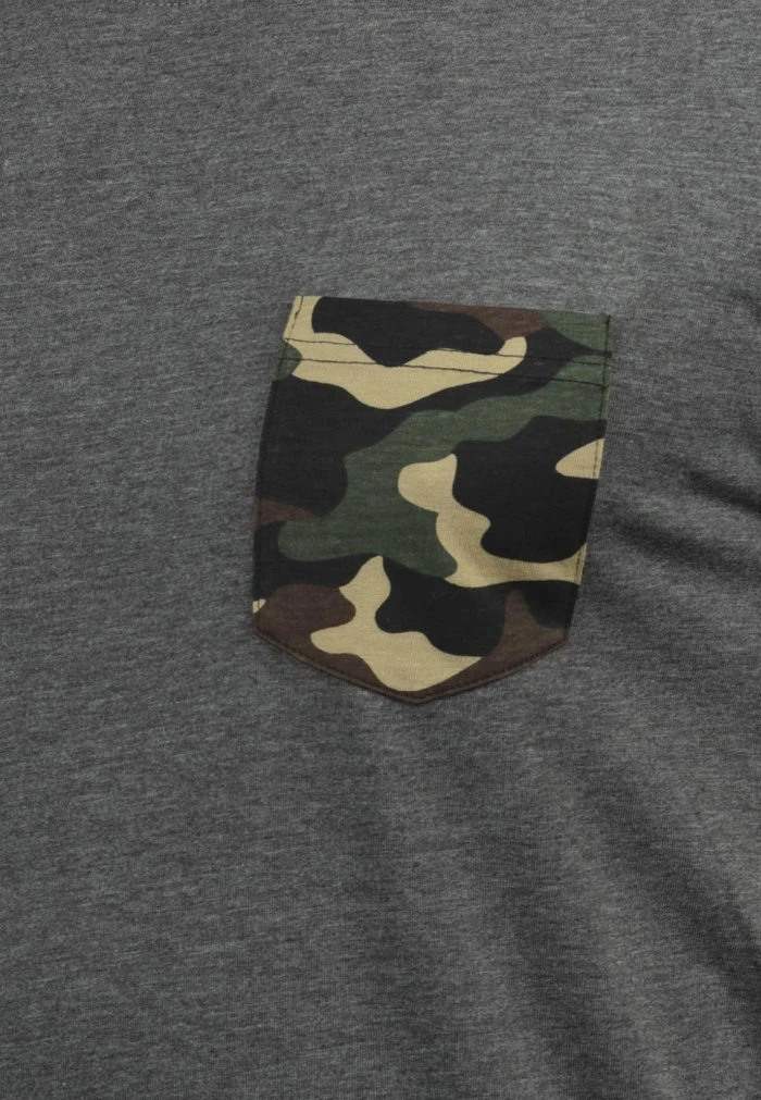 Tout neuf 🧨 Solid SDCALVIN - T-shirt Imprimé - Grey Melange ❤️ 4 Tout neuf 🧨 Solid SDCALVIN - T-shirt Imprimé - Grey Melange ❤️ – Image 4