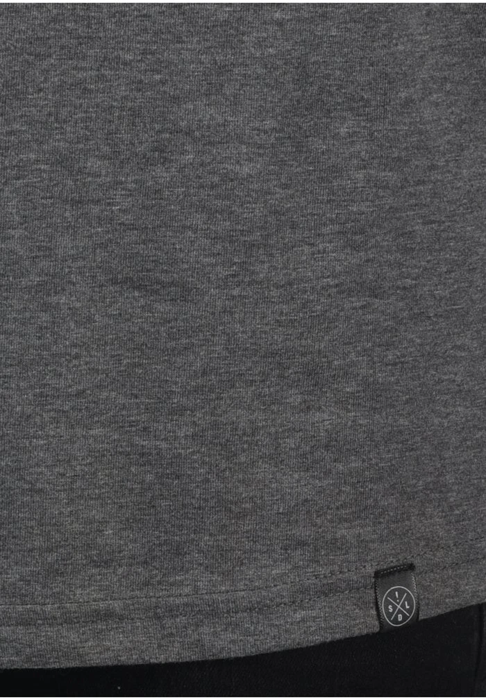 Nouveau ❤️ Solid SDLONGO - T-shirt Basique - Grey Melange 👏 5 Nouveau ❤️ Solid SDLONGO - T-shirt Basique - Grey Melange 👏 – Image 5