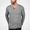 Meilleure vente ⌛ Solid SDTINOX - T-shirt à Manches Longues - Mid Grey 😀