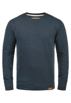 Coupon 👍 Solid TRIP-O-NECK - Sweatshirt - Blue ✔️ -Solid Soldes 156422f0da0c46ca86f1ba57b0a06f81