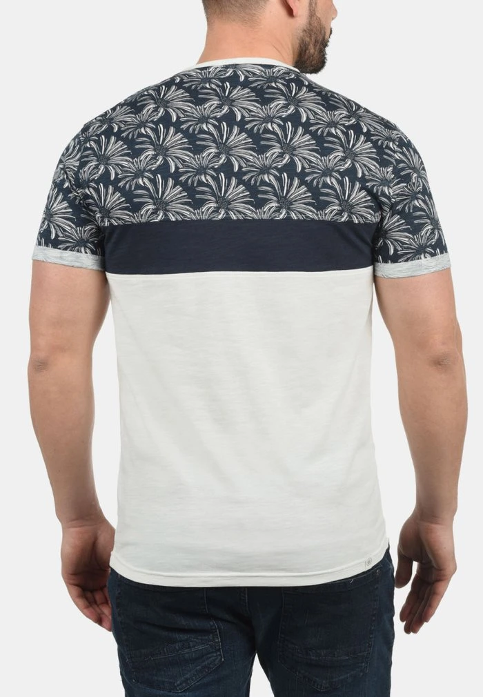 Meilleure affaire ⭐ Solid SDFLORIAN - T-shirt Imprimé - Dark Blue ❤️ 2 Meilleure affaire ⭐ Solid SDFLORIAN - T-shirt Imprimé - Dark Blue ❤️ – Image 2