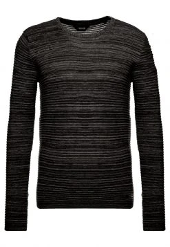 Meilleure affaire ⭐ Solid SDSTRUAN - Pullover - Dark Grey Melange ❤️ -Solid Soldes 1814ef62808a4859a86c497532adadda