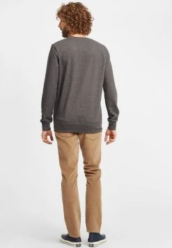 Sortie 💯 Solid SDTEMET - Sweatshirt - Dark Grey Melange 🎉 -Solid Soldes 184d663829014ebebc03585335f61c5c