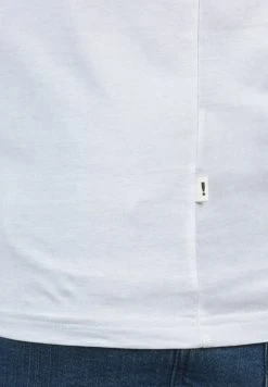 Coupon 🔥 Solid SDBASTIAN - T-shirt Basique - White/blue ✔️ -Solid Soldes 184e9e23718141a9bba87c10238eff57