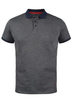 Nouveau ❤️ Solid SDNEDAL - Polo - Insignia Blue Melange ⌛ -Solid Soldes 18783a7e21e247119f532aa1bd6e5a9f