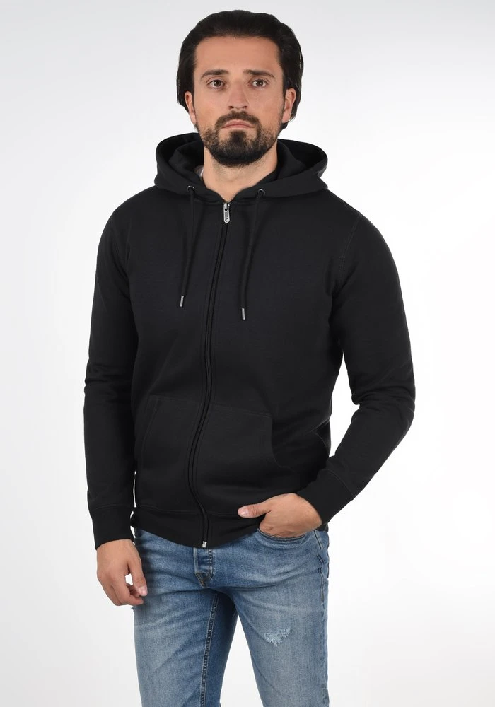 Bon marché ✔️ Solid SDBERTIZIP - Sweat à Capuche Zippé - Black 🎉 1 Bon marché ✔️ Solid SDBERTIZIP - Sweat à Capuche Zippé - Black 🎉