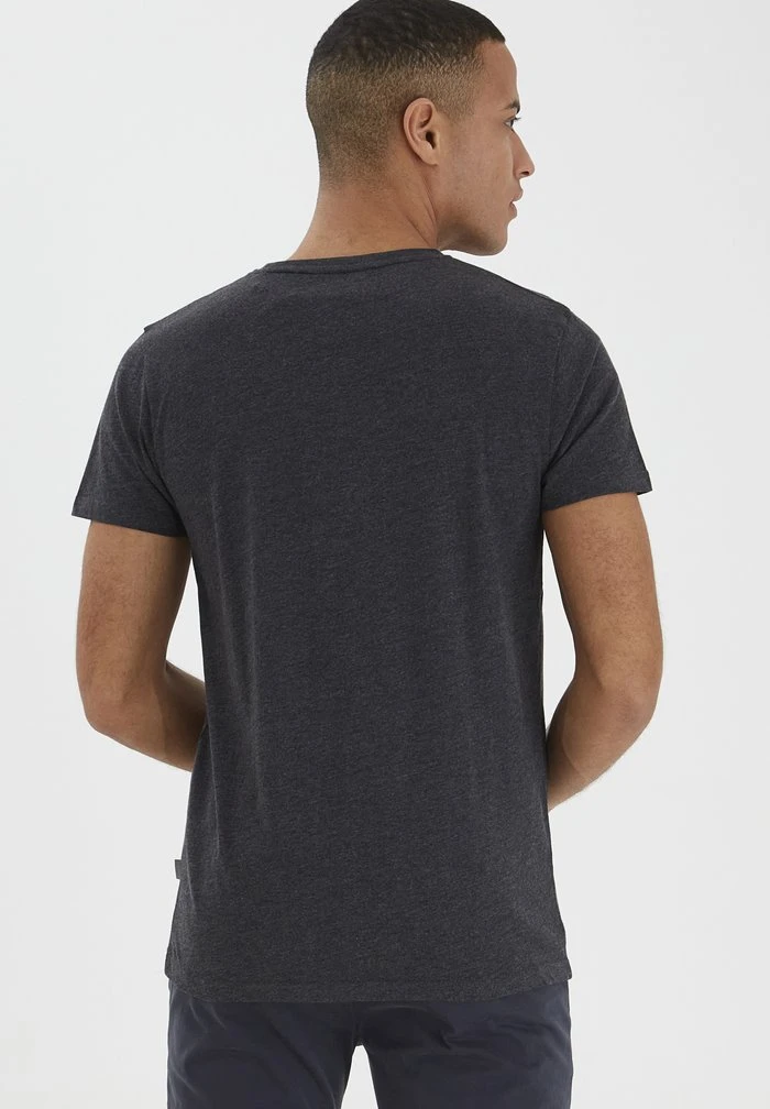 Le moins cher ✔️ Solid SDCONNI - T-shirt Basique - Dark Grey Melange ⌛ 3 Le moins cher ✔️ Solid SDCONNI - T-shirt Basique - Dark Grey Melange ⌛ – Image 3