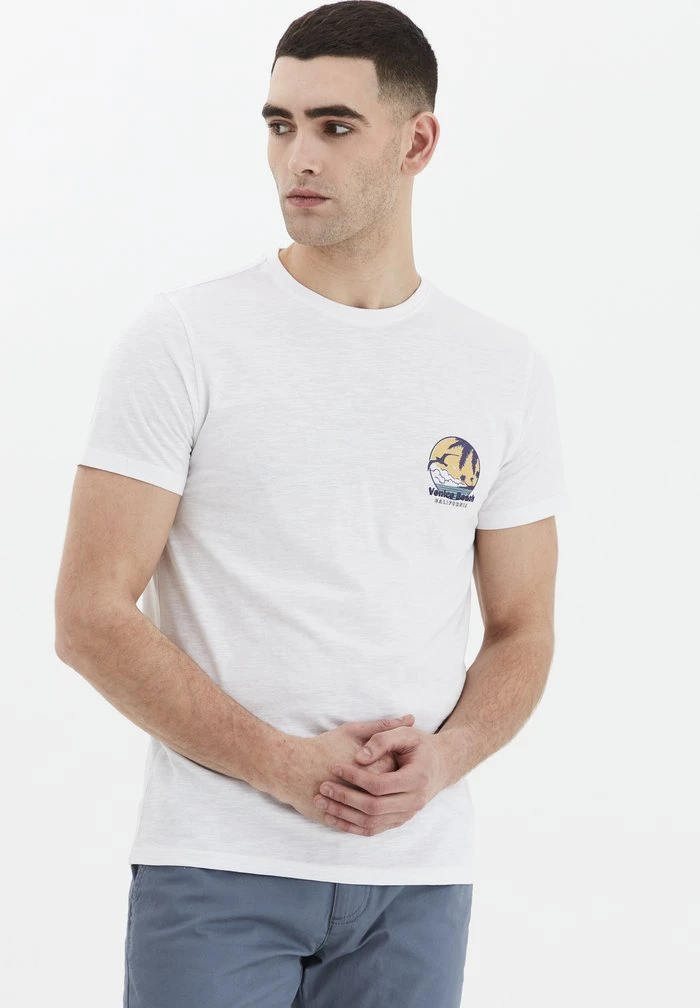 Meilleure vente ✔️ Solid SDEMMO - T-shirt Basique - White ✔️ 1 Meilleure vente ✔️ Solid SDEMMO - T-shirt Basique - White ✔️