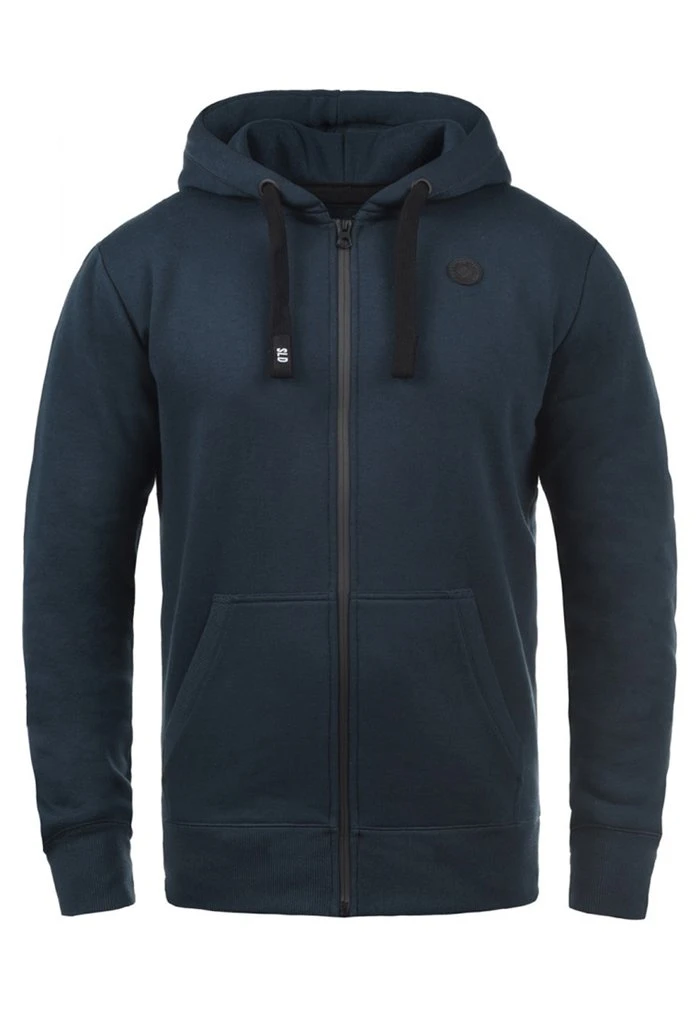 Vente flash 🎁 Solid SDBENE - Sweat à Capuche Zippé - Blue 🎉 5 Vente flash 🎁 Solid SDBENE - Sweat à Capuche Zippé - Blue 🎉 – Image 5