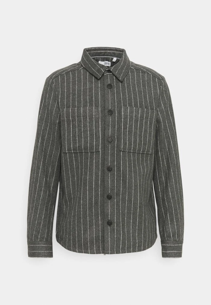 Tout neuf ✨ Solid TODD PINSTRIPE - Chemise - Dark Grey Melange 🧨 5 Tout neuf ✨ Solid TODD PINSTRIPE - Chemise - Dark Grey Melange 🧨 – Image 5