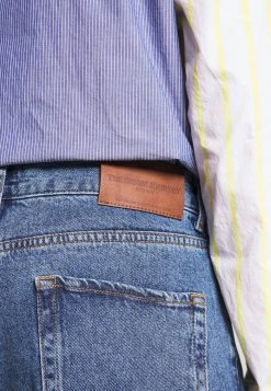 Bon marché ⌛ Solid DAD FIT - 👍 Jeans Fuselé - Blue ⌛ -Solid Soldes 1b933425b3b948448530cbe0203fb6f7