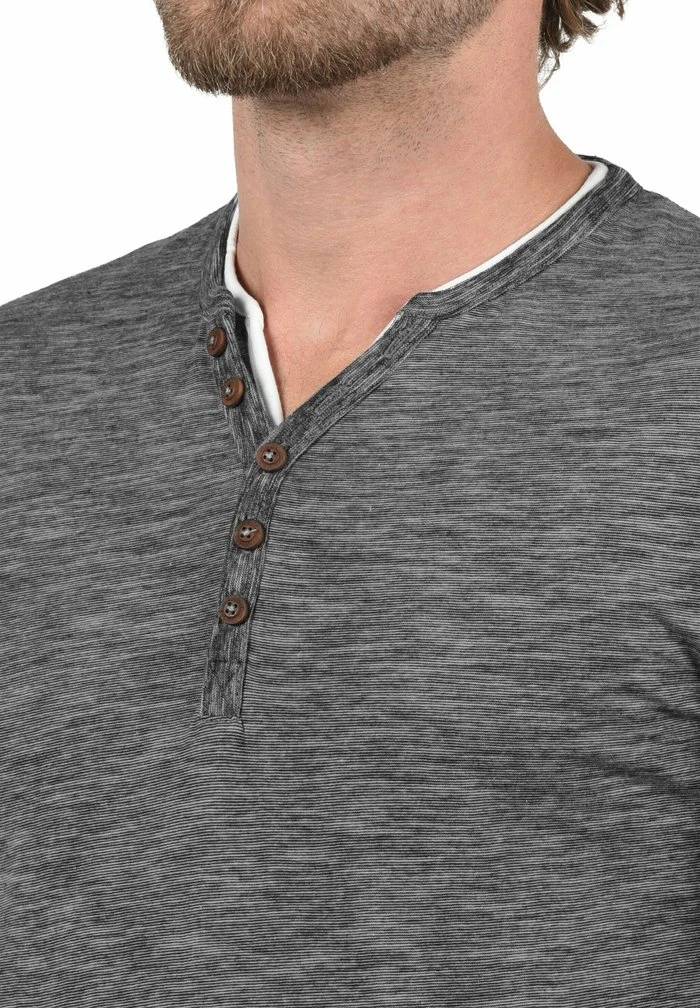 Top 10 ⌛ Solid SDBELAGOS - T-shirt à Manches Longues - Black 😍 3 Top 10 ⌛ Solid SDBELAGOS - T-shirt à Manches Longues - Black 😍 – Image 3