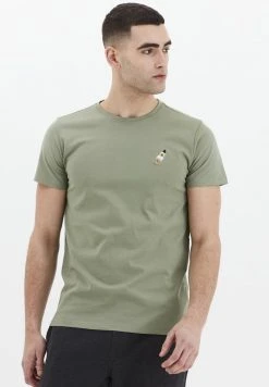 Meilleure affaire 👏 Solid SDTHORGE - T-shirt Basique - Hedge Green 🎁