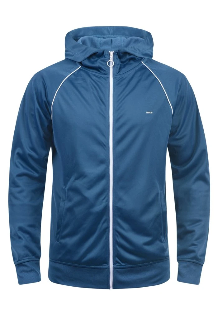 Nouveau 💯 Solid SDLEANDROS - Veste De Survêtement - Royal Blue ✔️ 5 Nouveau 💯 Solid SDLEANDROS - Veste De Survêtement - Royal Blue ✔️ – Image 5