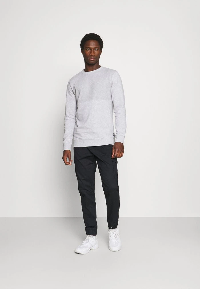 Meilleure affaire 🧨 Solid JIM CUFF - Pantalon Cargo - Black 😉 2 Meilleure affaire 🧨 Solid JIM CUFF - Pantalon Cargo - Black 😉 – Image 2